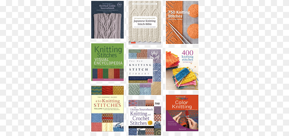 Knitting Stitch Dictionaries 400 Knitting Stitches A Complete Dictionary Of Essential, Person Free Transparent Png