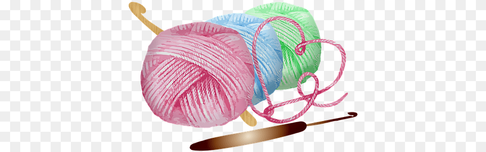 Knitting U0026 Yarn Illustrations Crochet Watercolor, Rope, Clothing, Hat, Ball Free Transparent Png
