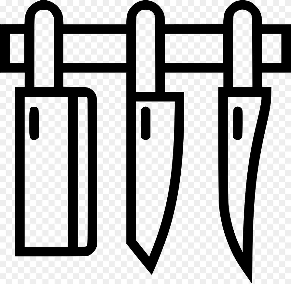 Knives Icon, Gate Png Image