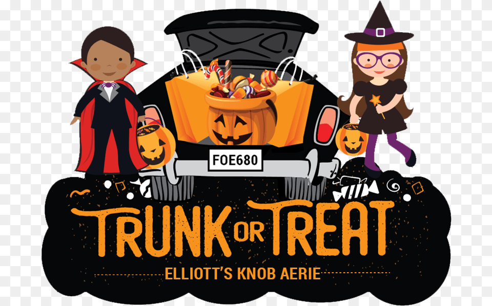 Knob Fraternal Order Of The Eagles Aerie 680 Foe Halloween Car Trunk Clipart, Baby, Person, Festival, Face Free Png Download