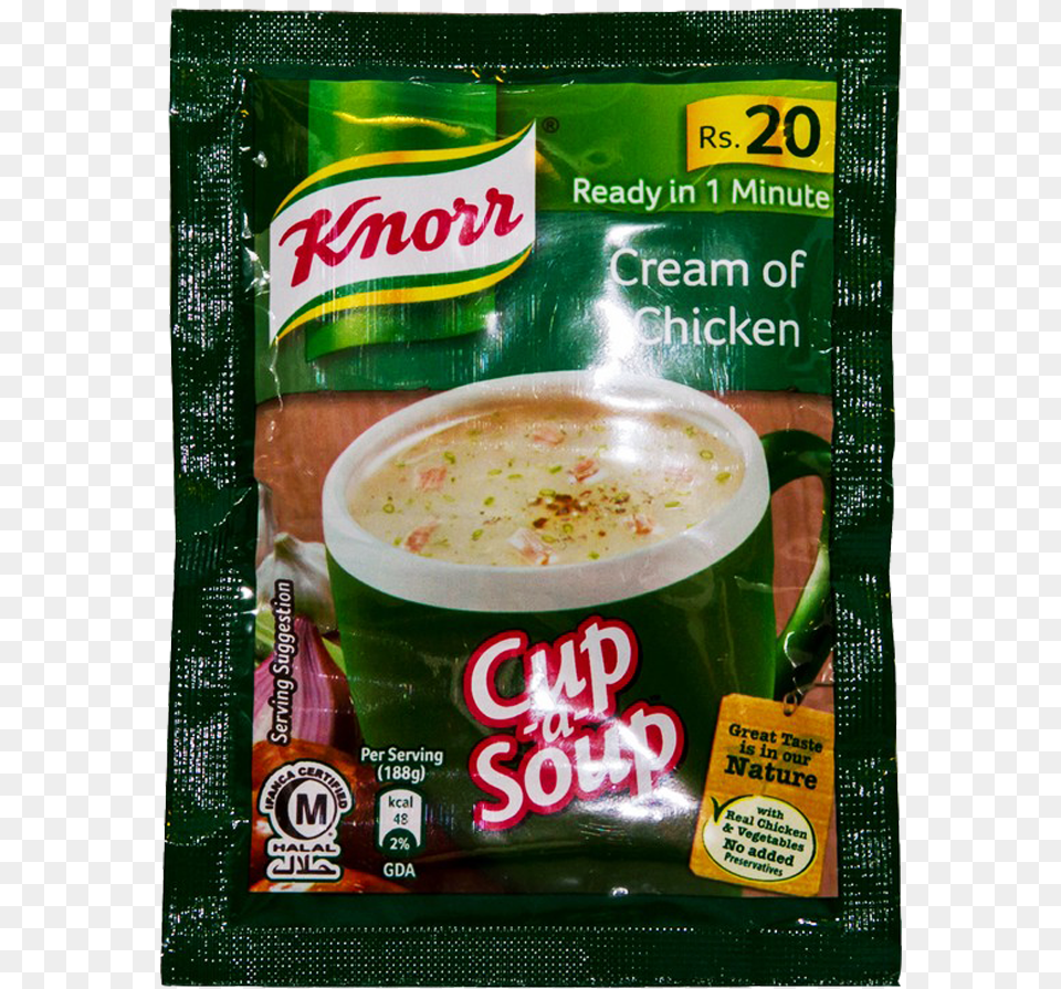 Knorr Cream Of Chicken Soup 13gm Knorr Chinese Hot Amp Sour Veg Soup, Dish, Food, Meal, Bowl Free Png