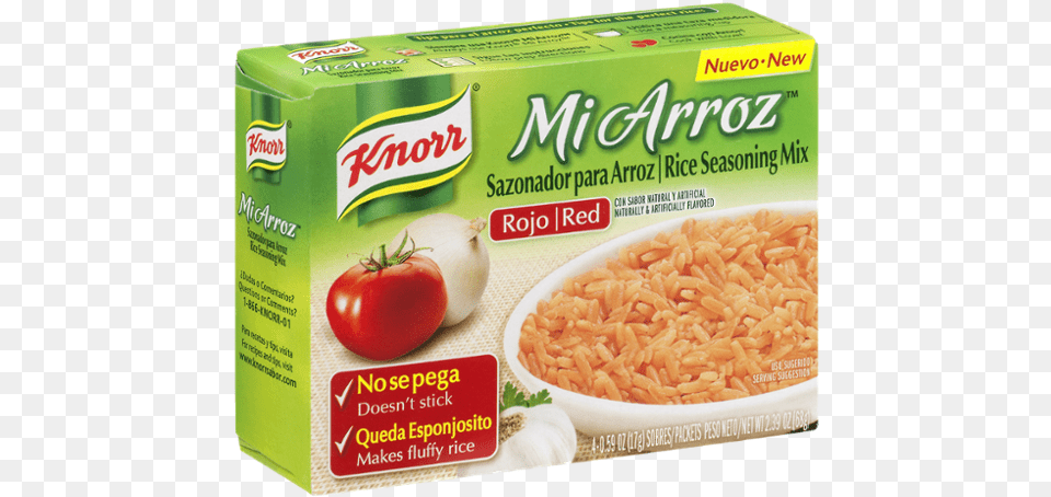 Knorr Mi Arroz Red Rice Seasoning Mix 239 Oz, Food, Produce Png Image