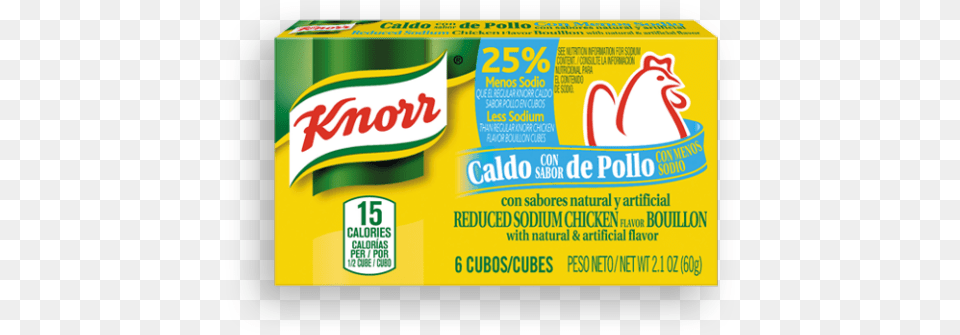Knorr Powdered Bouillon Chicken 38 Oz 12 Ct, Food, Ketchup, Advertisement Free Png Download