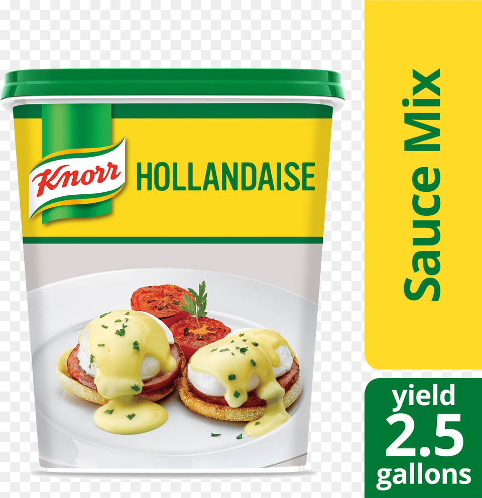 Knorr Sauce Mix Hollandaise Knorr Hollandaise Sauce Mix 15 Pound, Food, Lunch, Meal, Plate Free Transparent Png