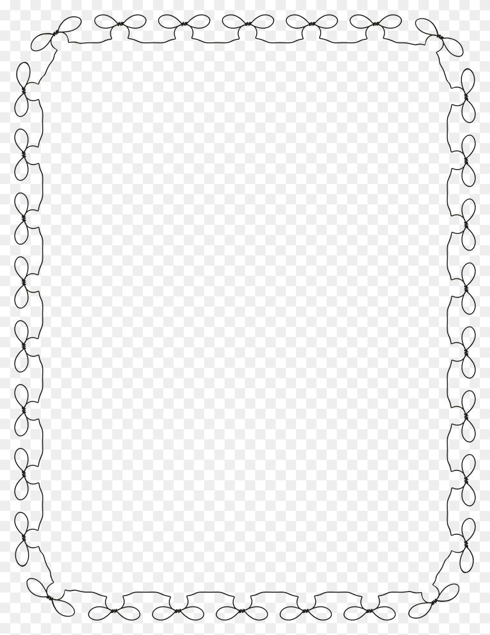 Knot Border Us Size Clipart, Home Decor Free Png