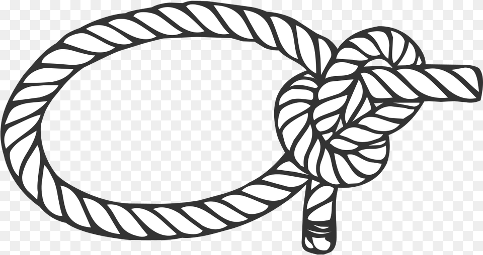 Knot Clipart Bowline Knot Bowline Knot Black And White, Baby, Person Png Image
