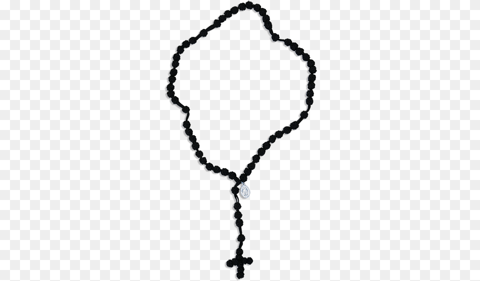 Knot Rosary Necklace, Accessories, Jewelry, Diamond, Gemstone Png Image