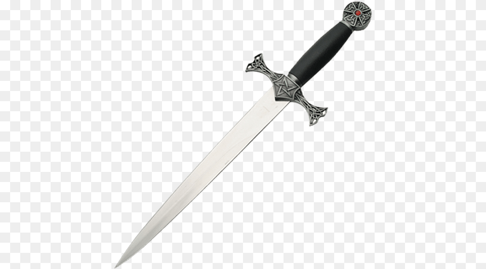 Knotted Celtic Dagger Dagger, Blade, Knife, Weapon, Sword Free Png