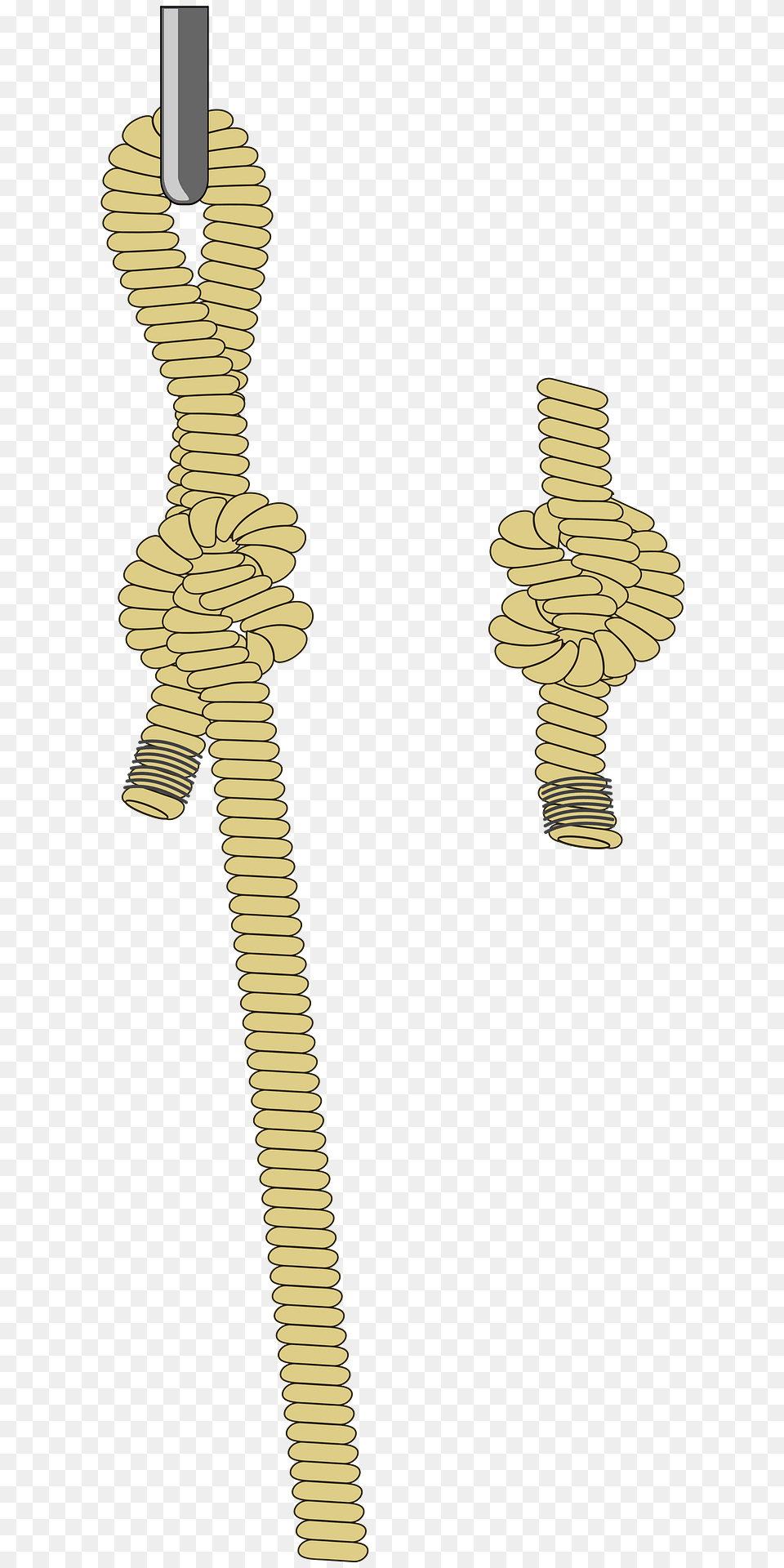 Knotted Ropes Clipart, Knot, Rope, Blade, Dagger Free Png Download