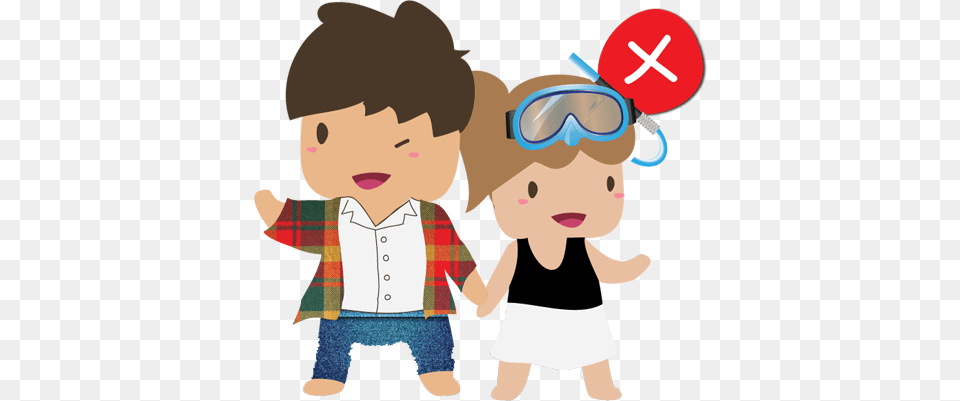 Know Before Your Go, Accessories, Goggles, Baby, Person Png