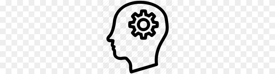 Knowledge Brain Clipart, Stencil, Machine, Wheel Png