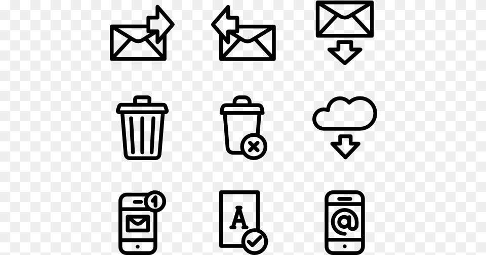 Knowledge Icons, Gray Free Transparent Png