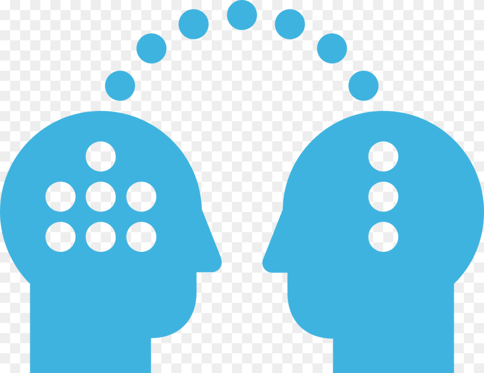 Knowledge Transfer Blue, Footprint, Face, Head, Person Free Png Download
