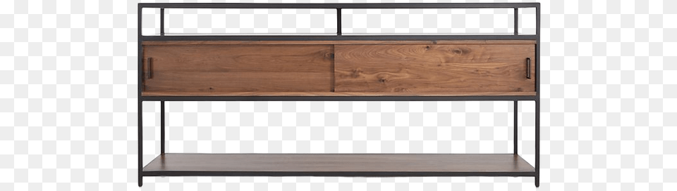 Knox Black 76 Industrial Media Console Knox Black 76 Industrial Media Console, Furniture, Sideboard, Wood, Table Free Png