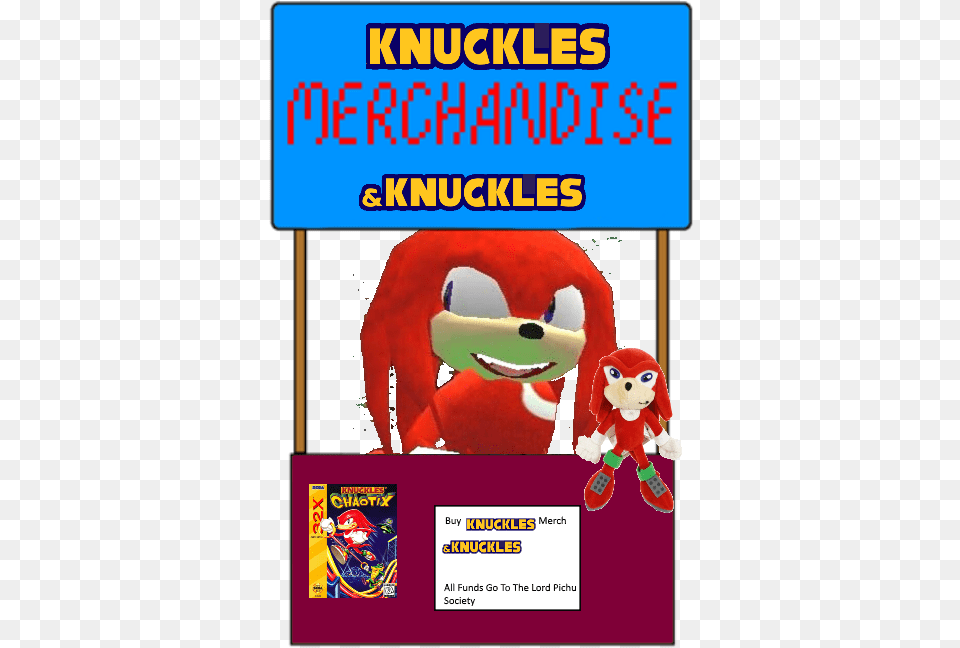 Knuckles Merchandise Amp Knuckles Cartoon, Plush, Toy, Animal, Bird Free Transparent Png