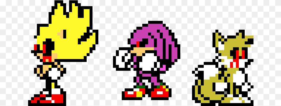 Knuckles Pixel, Purple, Qr Code, Art Free Transparent Png