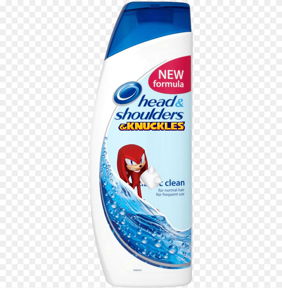 Knuckles Shampoo Ftestickers Freetoedit Head And Shoulders Pakistan, Bottle, Can, Tin Free Png Download