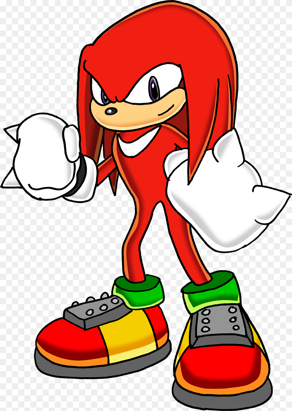 Knuckles The Echidna, Clothing, Footwear, Shoe, Sneaker Png
