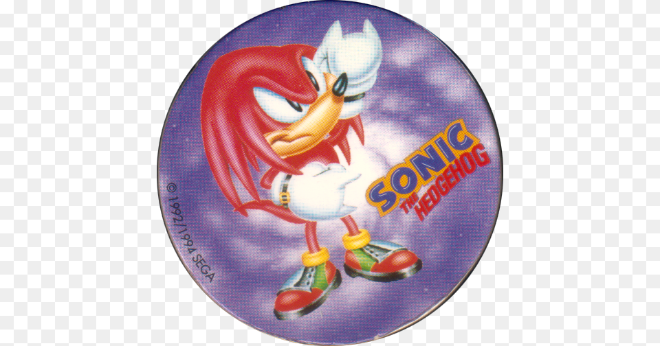 Knuckles The Echidna, Disk, Dvd, Animal, Bird Free Transparent Png