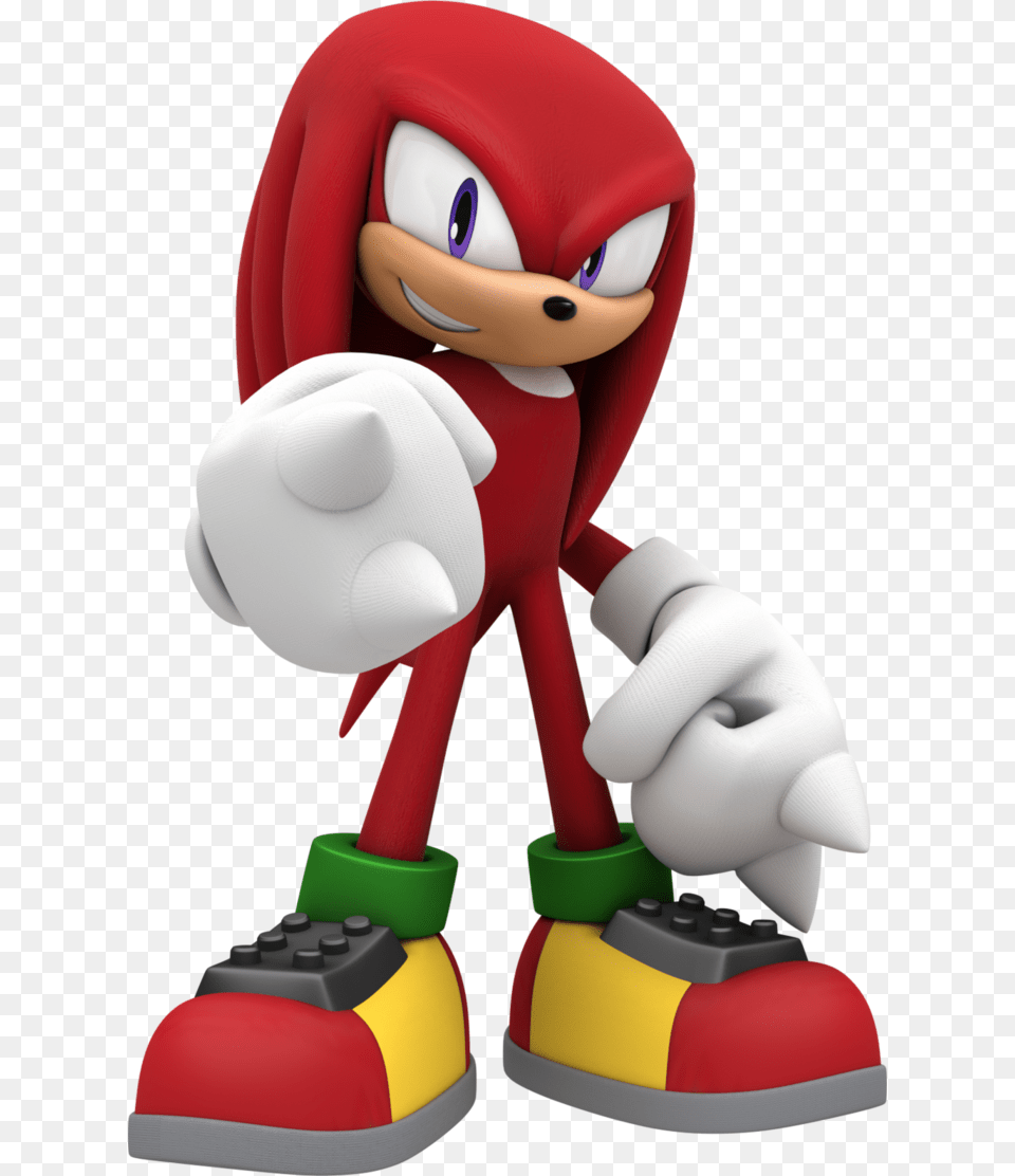 Knuckles The Echidna 3d, Toy Png