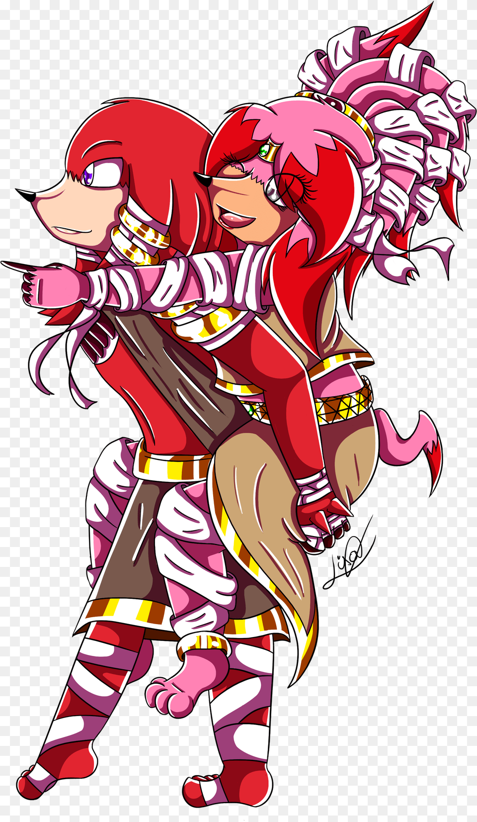 Knuckles The Echidna Art Download Cartoon, Book, Comics, Publication, Baby Free Transparent Png