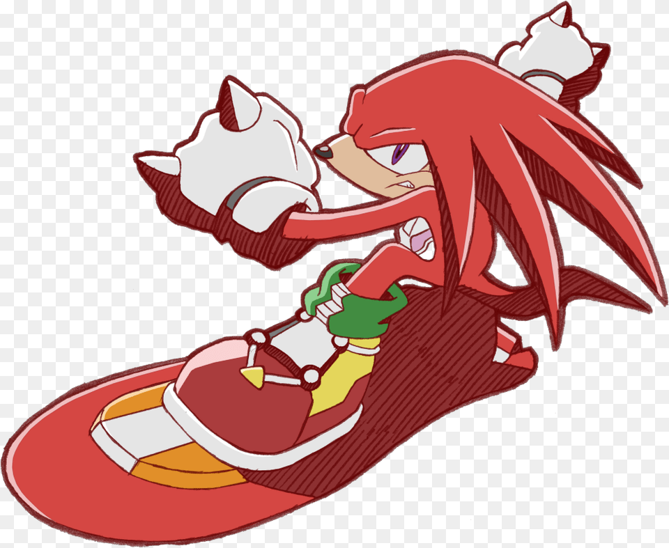 Knuckles The Echidna Sonic Riders Download Knuckles The Echidna Sonic Riders, Book, Comics, Publication, Adult Png Image