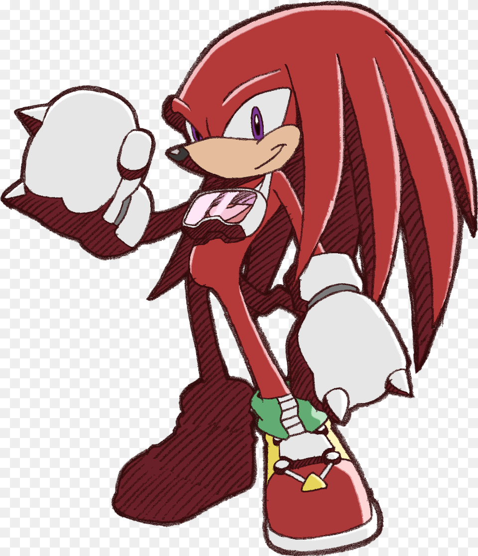 Knuckles The Echidna Which Version Of Knuckles Do You Knuckles The Echidna Sonic Riders, Book, Comics, Publication, Baby Free Png Download