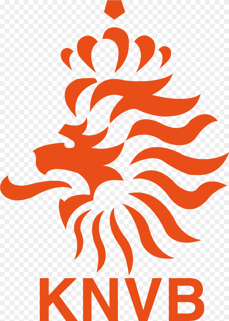 Knvb Logo Royal Netherlands Football Association Escudo De Holanda Futbol, Fire, Flame, Dynamite, Weapon Png Image