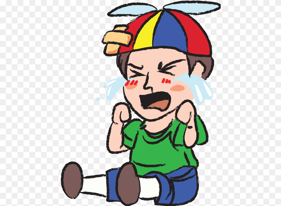 Ko Little Boy With Propeller Hat, Baby, Person, Art, Face Free Transparent Png