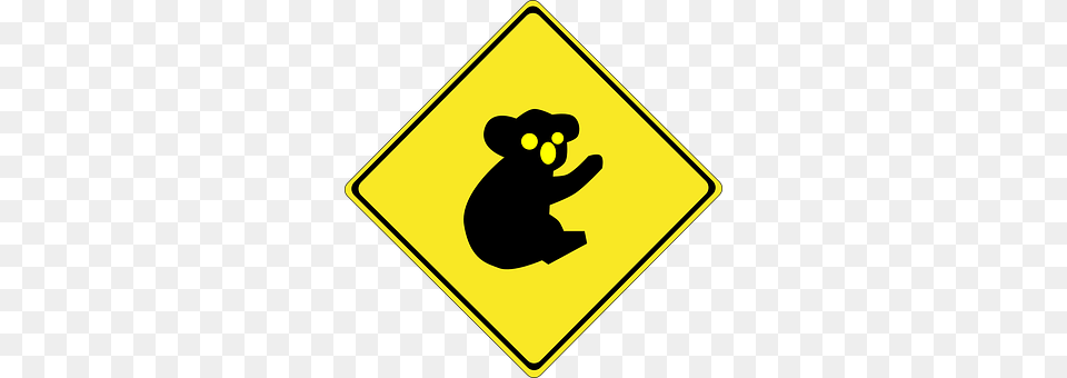 Koala Sign, Symbol, Road Sign Free Png