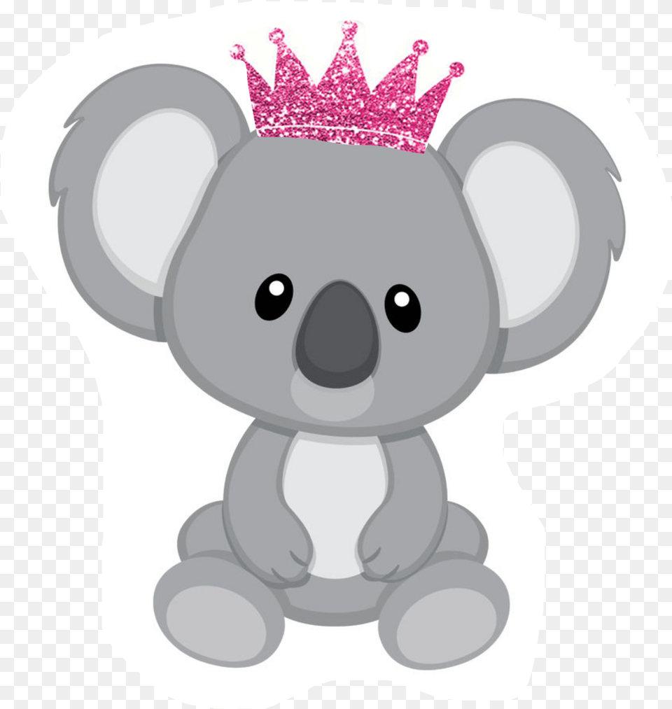 Koala Bear Crown Pink Family Cute Koala Clipart, Accessories, Jewelry Free Png Download