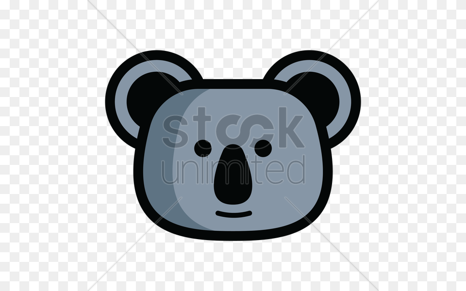 Koala Bear Head Vector Image Png