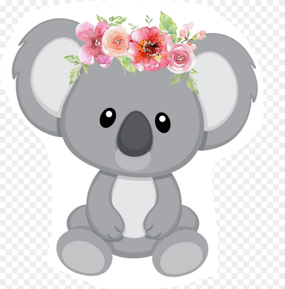 Koala Bear Princess Girl Daughter Family Imagenes De Animalitos Animados, Flower, Plant, Rose, Toy Free Png