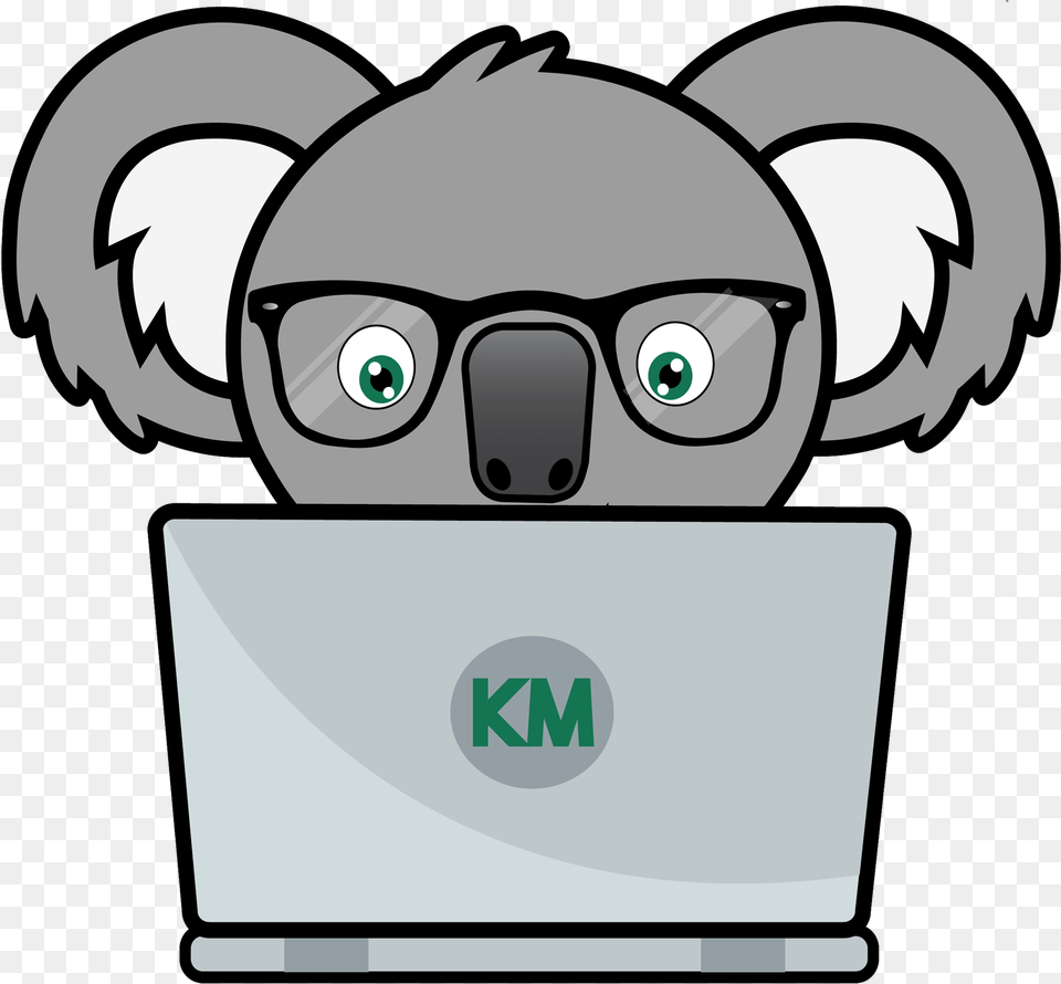 Koala Cartoon, Computer, Electronics, Laptop, Pc Free Png