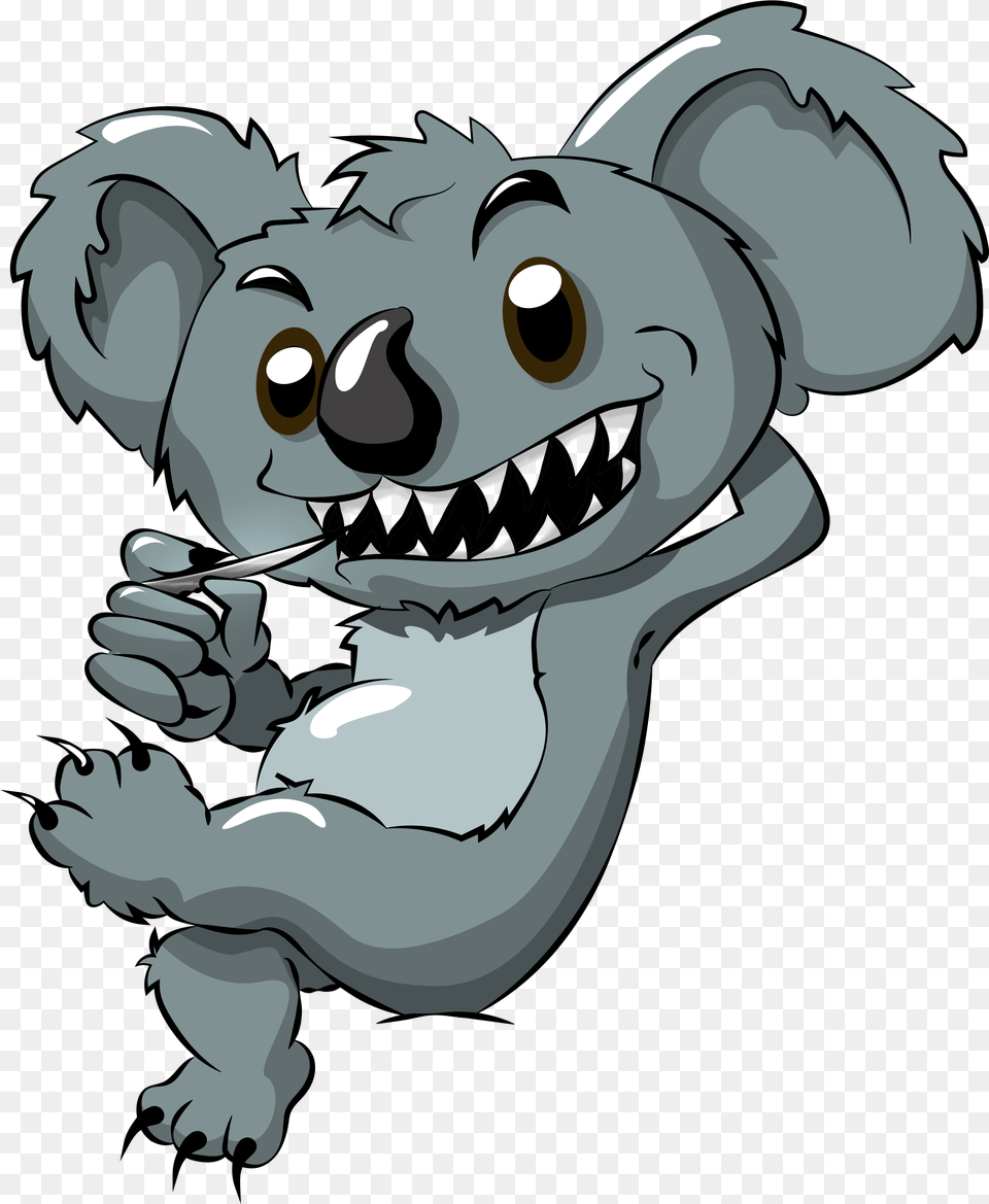 Koala Cartoon, Baby, Person, Animal Free Png Download