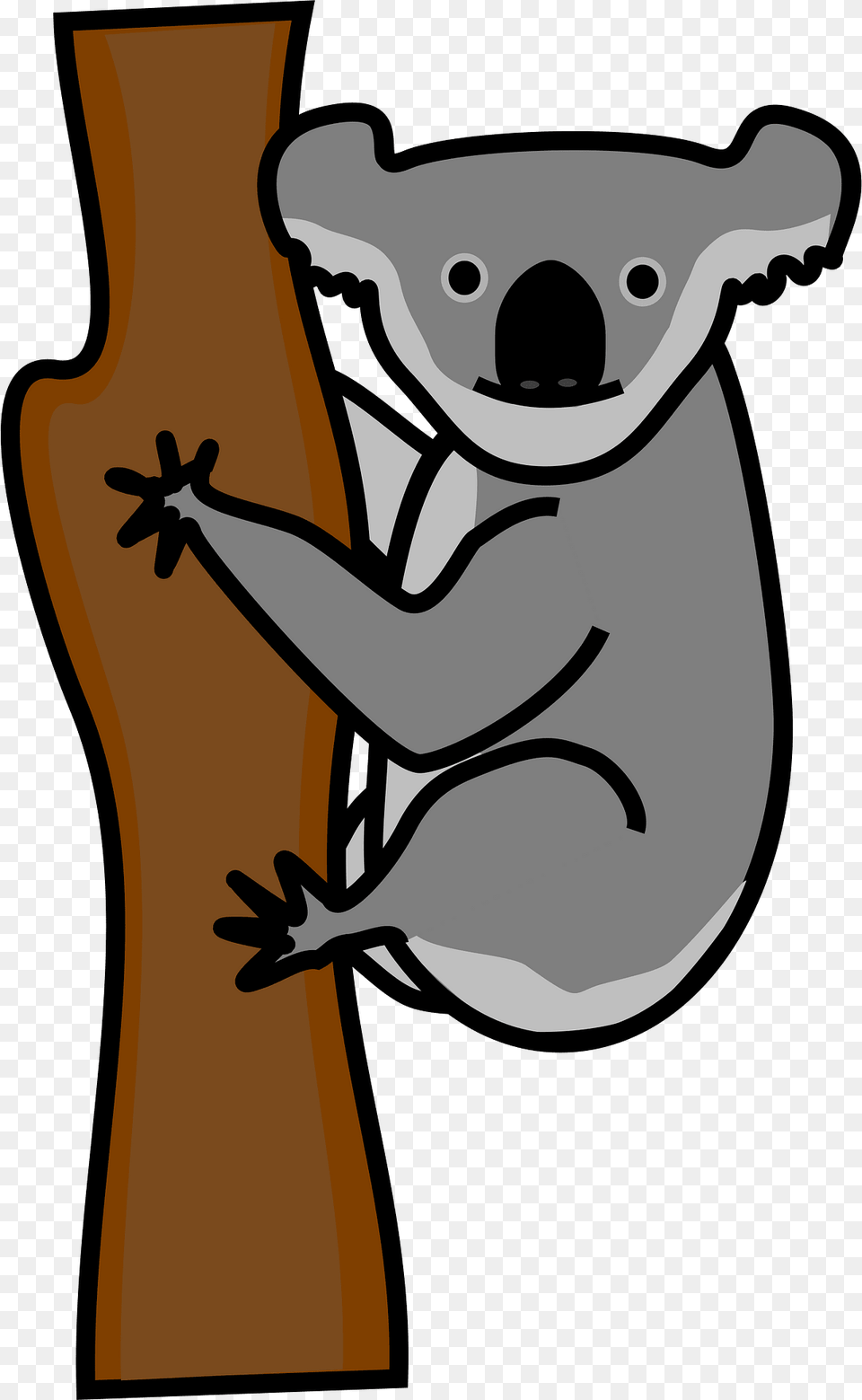 Koala Clipart, Animal, Wildlife, Mammal, Kangaroo Png Image