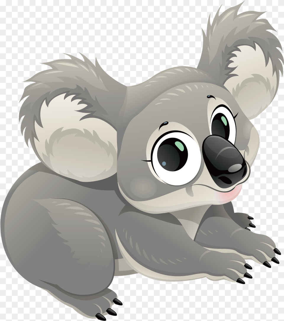 Koala Clipart Wombat Kangaroo And Koala Cartoon, Baby, Person, Animal, Wildlife Free Png