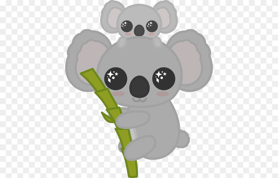 Koala Drawing Svg Black And White Library Dibujos De Koalas Kawaii, Ammunition, Grenade, Weapon Free Transparent Png