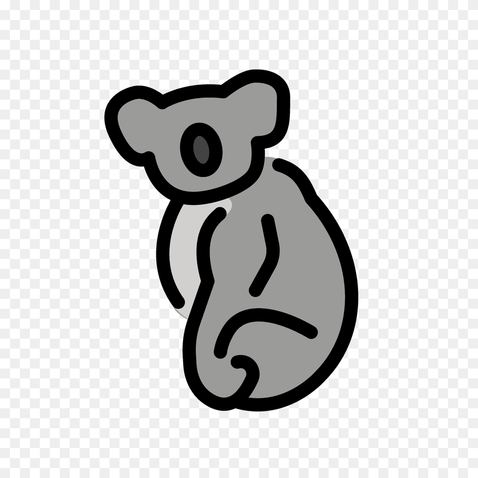 Koala Emoji Clipart, Animal, Bear, Mammal, Wildlife Free Transparent Png