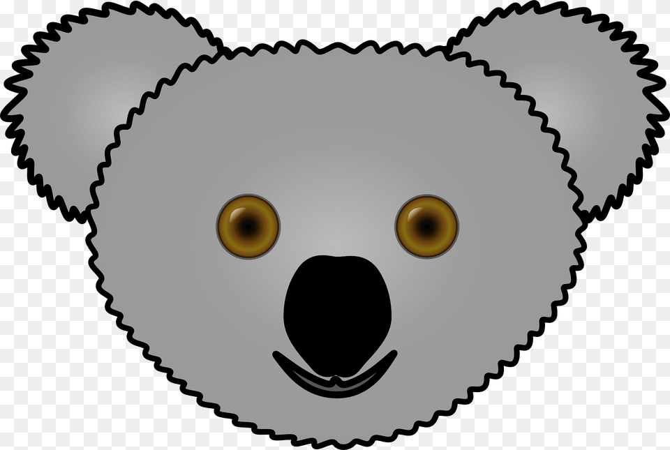Koala Face Clipart, Accessories, Jewelry, Necklace, Animal Free Png