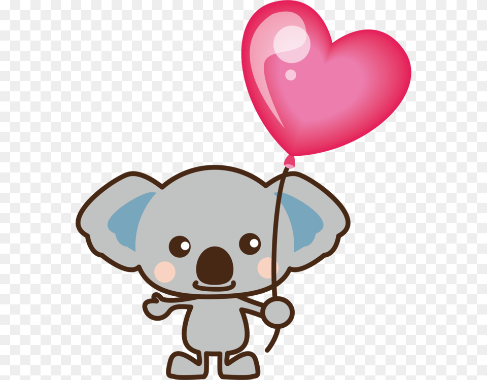 Koala Gif Transparent Cartoons Koala Clip Art, Balloon, Baby, Person Png Image