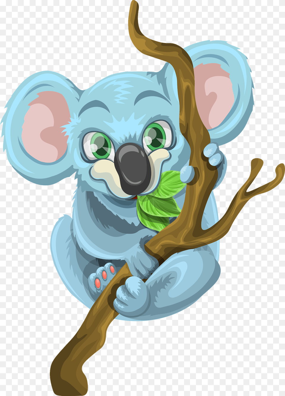Koala Hugging Tree Clipart, Animal, Wildlife, Mammal Free Transparent Png
