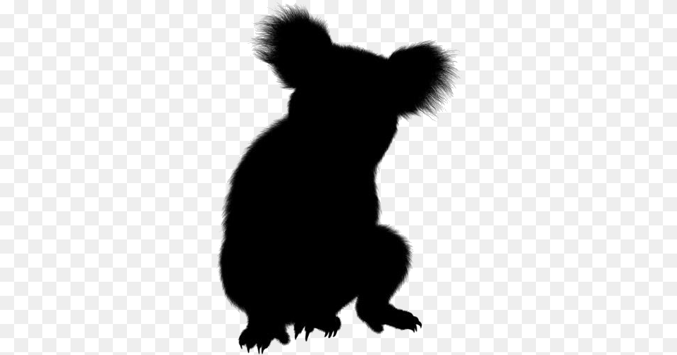 Koala Image Clipart Koala, Silhouette, Animal, Mammal, Rat Free Png Download