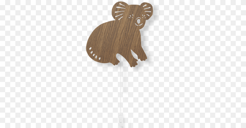 Koala Lamp Smoked Oak Wall Lamps Amp Sconces, Wood, Animal, Bird Png Image