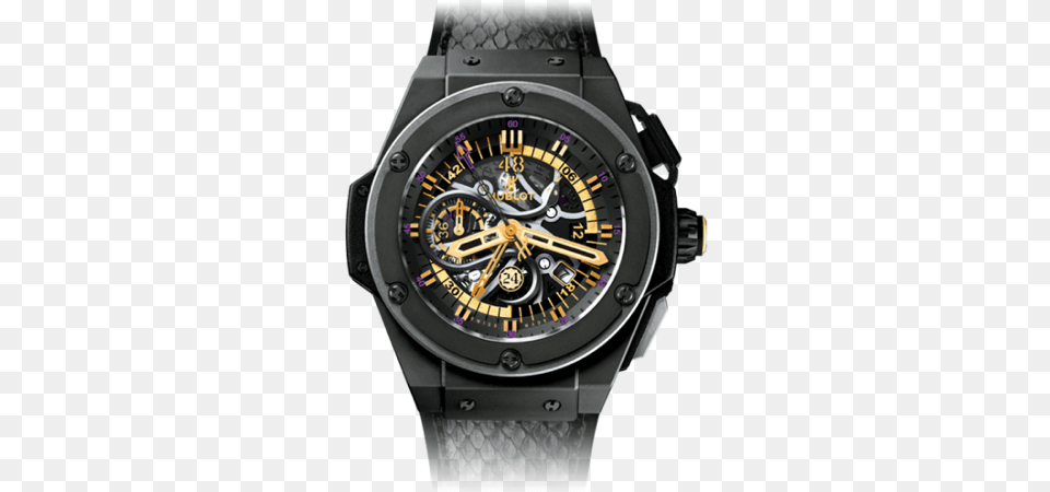 Kobe Bryant And Hublot Hublot Kobe Bryant, Arm, Body Part, Person, Wristwatch Free Transparent Png