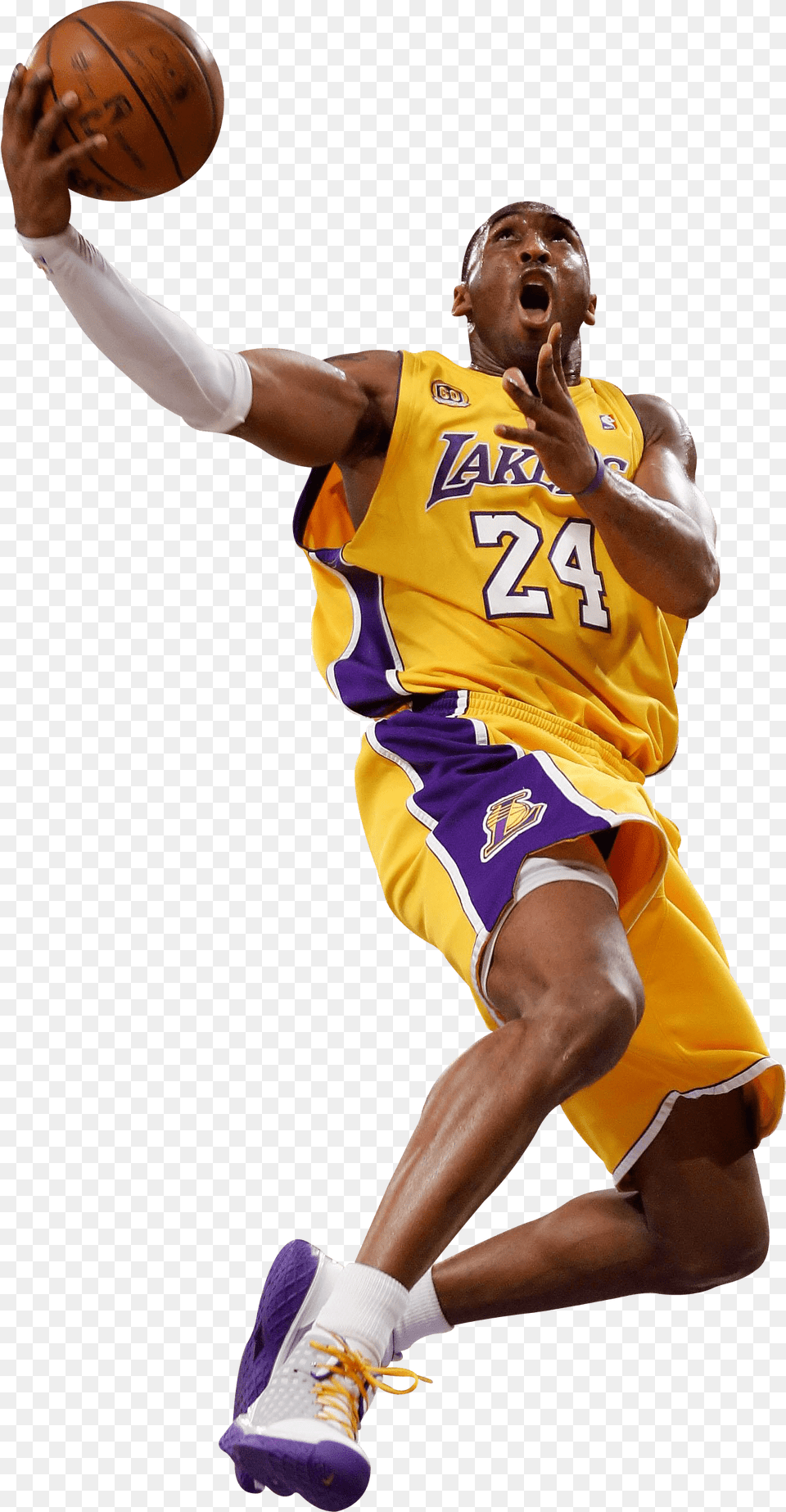 Kobe Bryant Dunk Kobe, Ball, Sport, Basketball (ball), Basketball Free Png Download
