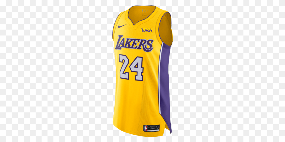 Kobe Bryant Icon Authentic Jersey Lakers Store, Clothing, Shirt Free Png