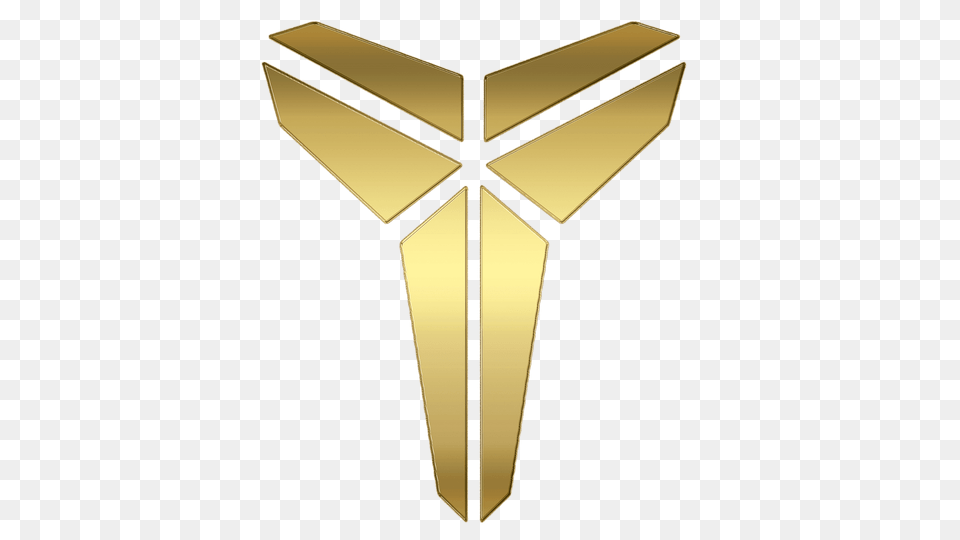 Kobe Bryant Logo Gold, Cross, Symbol, Weapon Free Transparent Png