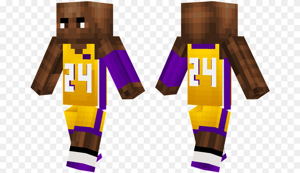 Kobe Bryant Minecraft Skins Basketball Minecraft Skin, Person, Pinata, Toy Free Transparent Png