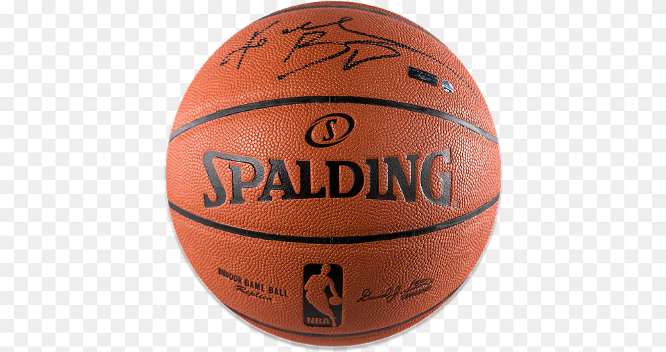 Kobe Bryant Signed Spalding Basketball Spalding, Ball, Basketball (ball), Sport Png